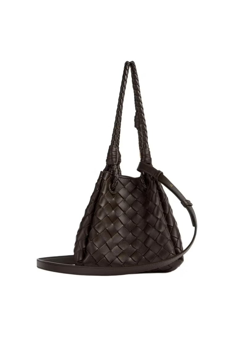 BOTTEGA Veneta Small Andiamo Parachute Bag in Intrecciato Leather - Image 2